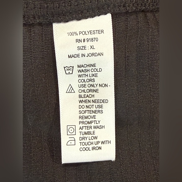 Pebble Beach Black Ribbed Performance Jacket - Picture 5 of 5